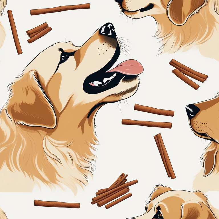 imagen sobre los perros pueden comer canela?